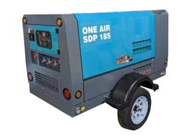Компрессор ONE AIR SDP 185 с шасси