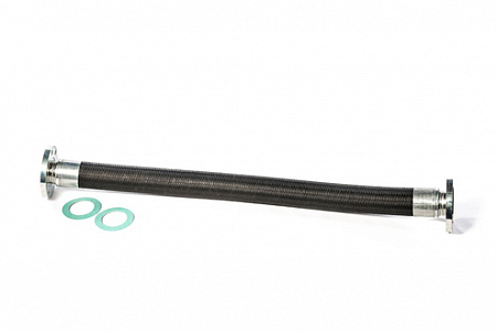 Шланг фитинг 90° фланец DN80 DIN PN10/PN16 D80 1000 мм