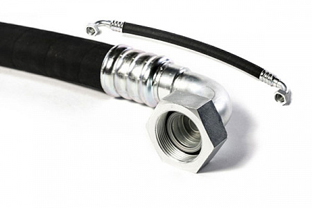 Шланг с фитингом 90° AIRnet ISO 228 Female D11/2" 1000 мм