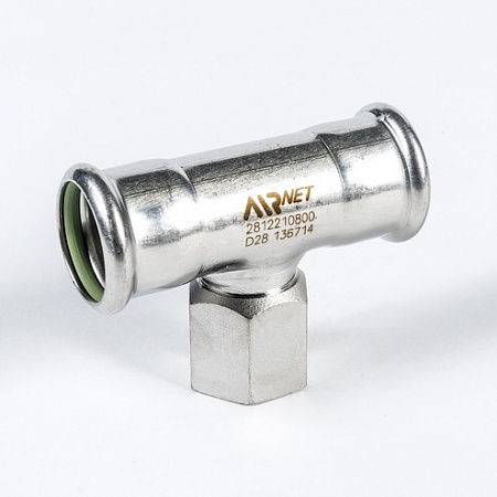 Переходной тройник AIRnet с резьбой 316L D54x3/4" (2"x3/4") ISO228